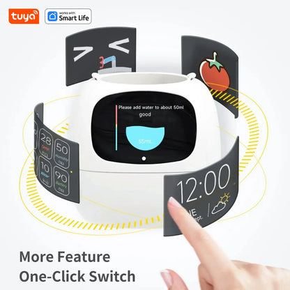 Tuya Ivy™ Smart Planter – AI-Powered Care with 49+ Expressions & 7 Smart Sensors - HomeDashy