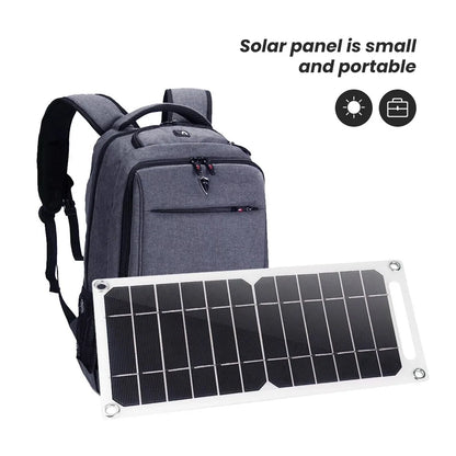 SolarCharge™ 35W – Waterproof Portable Solar Panel for Hiking & Camping - HomeDashy