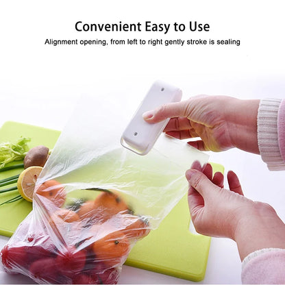 Mini Heat Sealer Pro – Portable Thermal Bag Sealing Machine for Fresh Food Storage - HomeDashy