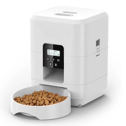 SmartPet™ Feeder – Automatic Timed Dispenser & Slow Feeding Bowl for Cats & Dogs - HomeDashy