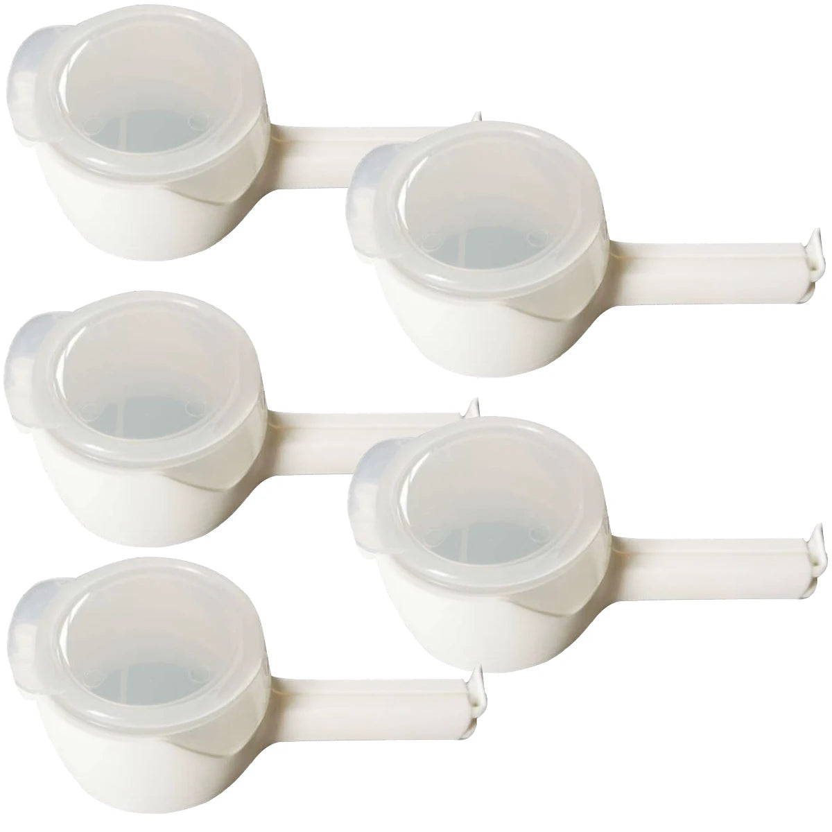 FreshSeal 5PCS – Food Storage Clips with Pour Spouts for Snacks & Candy - HomeDashy