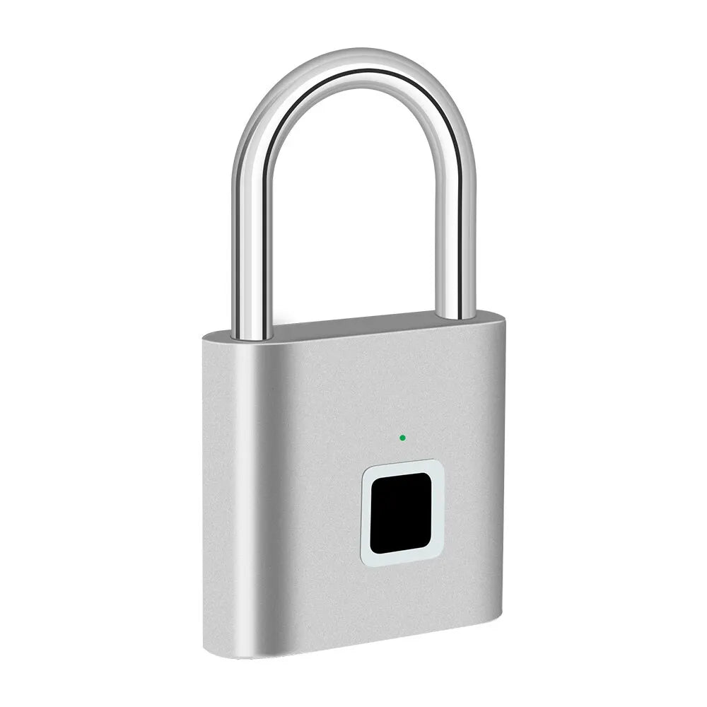 KERUI SecureLock™ – Keyless Fingerprint Smart Padlock | USB Rechargeable & Waterproof - HomeDashy