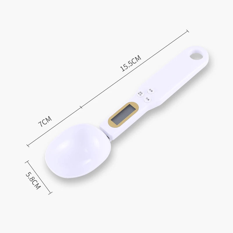 Mini Spoon Scale Pro – Digital Kitchen Scale with LCD Display (0.1-500g) - HomeDashy