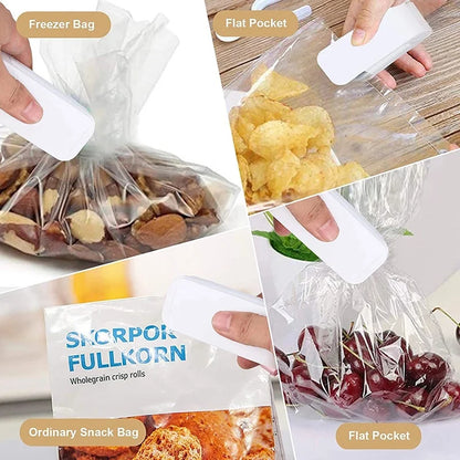 Mini Heat Sealer Pro – Portable Thermal Bag Sealing Machine for Fresh Food Storage - HomeDashy