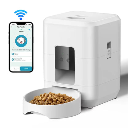 SmartPet™ Feeder – Automatic Timed Dispenser & Slow Feeding Bowl for Cats & Dogs - HomeDashy